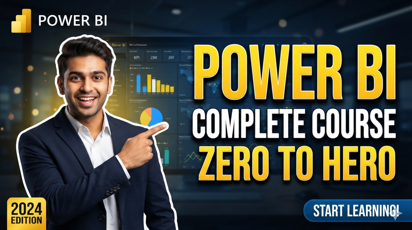 New CoursePower BI Full Course Free | Complete Power BI Course 2026 | Intellipaat