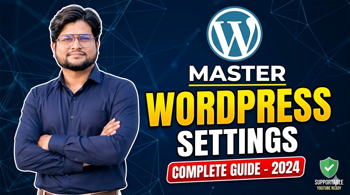 WordPress এর 5 টি গুরুত্বপূর্ণ Setting সেগুলি 90% beginner Miss করে ফেলে (Website এর বিরাট ক্ষতি)